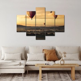 Obraz - lietajúce balóny (150x105 cm)