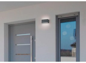 LED nástenné vonkajšie svietidlo (výška 5 cm) Trent - Trio