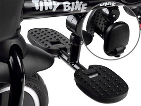 Detský trojkolka Tiny Bike 3v1 so strieškou, otočná SP0650 sivý