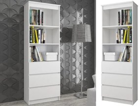 Regál R60 3SZ 2P CLP biely