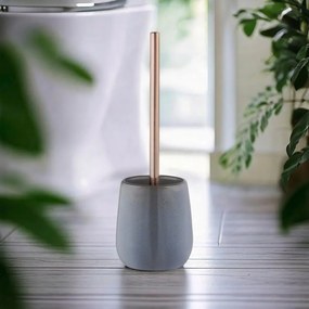 Sivá keramická WC kefa Sirmione – Wenko