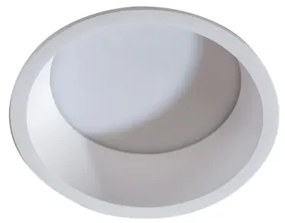 LED svietidlo Aida R16W do sadrokartonu biele