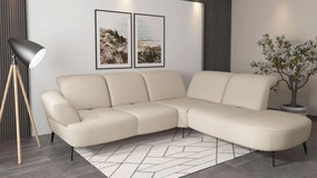 XXXLutz ROHOVÁ SEDAČKA, textil, krémová Sit & More - Sedačky - 000144013289