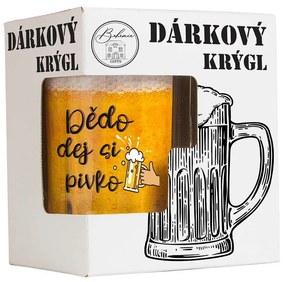 Bohemia Gifts Darčekový polliter - Pro dědečka, 500 ml