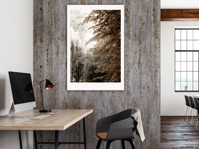 Artgeist Obraz - Sepia Park (1 Part) Vertical Veľkosť: 40x60, Verzia: Premium Print