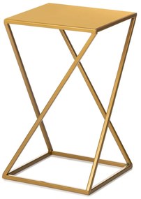 STOJAN NA KVETINÁČ LOFT4 40X24X24 CM ZLATÁ