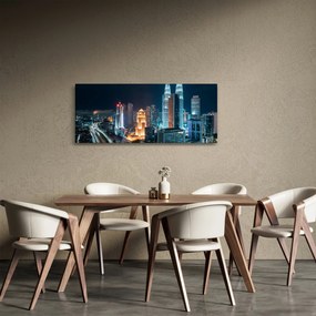 Obraz - Noc v Kuala Lumpur (120x50 cm)