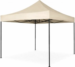 MultiGarden Záhradný samorozkladací stan s baldachýnom 3x3m - béžová MultiGarden