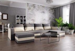 Expedo WELTA rozkladacia sedačka do U, 306x85x139, mikrofáza 15/27