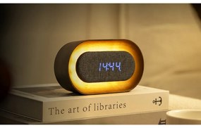 Digitálny budík Lumos Walnut – Gingko