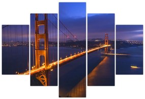 Obraz - Golden Gate Bridge (150x105 cm)