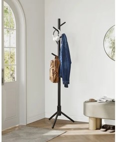 Stojanový vešiak LINEA čierny