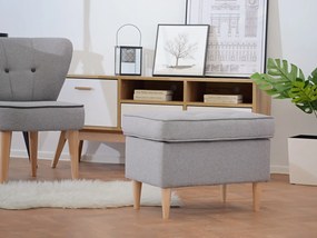 Taburetka Muriera (modrá + orech). Akcia -15%. Vlastná spoľahlivá doprava až k Vám domov. 1136758