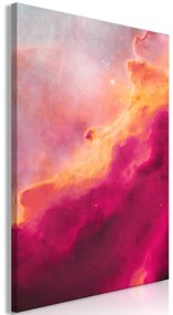 Artgeist Obraz - Pink Nebula (1 Part) Vertical Veľkosť: 20x30, Verzia: Na talianskom plátne