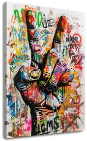 Obraz Peace Hand | Talianske plátno | different dimensions
