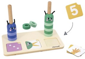 Vzdelávacia hra pre deti - skladanie a porovnávanie čísel - Záhrada