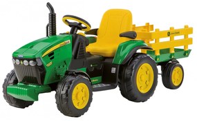 Peg Perego Elektrický traktor  JOHN DEERE GROUND FORCE s prívesom IGOR0047 - 330W - 12V 8Ah - 2024