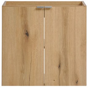 Koupelnová sestava Nova Oak II se skříňkami 140 cm dub evoke/černá