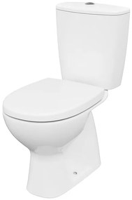 Cersanit ARTECO - WC kombi + antibakteriálne sedátko s funkciou pomalého zatvárania, vertikálny odpad, K667-074