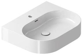 Umývadlo na dosku Ravak Ceramic Slim 55x45 cm otvor pre batériu uprostred XJX01155004