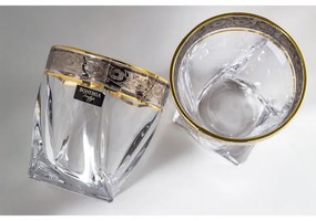 BOHEMIA QUADRO GOLD-PLATINUM WHISKY SADA 1+6 KS