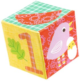 Skladacie kocky pyramída – Lesné zvieratká