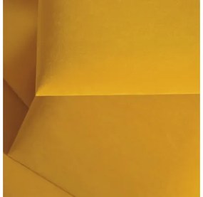 Čalúnený nástenný panel Velvet 30x30 cm žltý