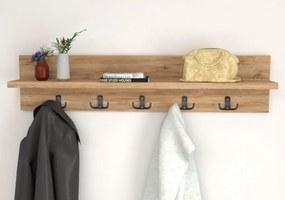 Nástenný vešiak VIRTON, borovica