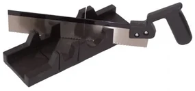Kosačka s pílou, PVC, pracovná plocha 295 mm x 65 mm, uhol rezu 45 a 90 stupňov - rezanie drevenych obkladov