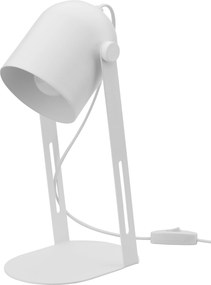 TLG Industriálna stolná lampa DAVIS, 1xE27, 60W, biela