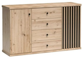 Komoda Claudi 04 (dub artisan). Akcia -21%. Vlastná spoľahlivá doprava až k Vám domov. 1055488