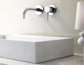 Rea Lungo - podomietková umývadlová batéria, iBox, chrómová, REA-B0521