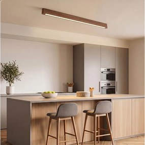 BRILAGI - LED stropné prisadené svietidlo GARDALINE LED/90W/230V 120 cm dub