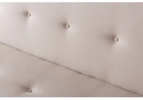 Dvojmiestná pohovka LOKO krémová/béžová