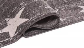 TA Koberec L385A TMAVOSIVÉ SÁRÍ Rozmer: 80x150 cm