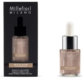 Millefiori Milano Vonný olej do aromalampy Silk/Rice powder 15 ml