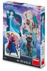FROZEN: PRIATEĽSTVO 4x54 Puzzle
