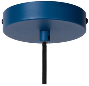 Lucide 45496/01/35 - Luster na lanku SIEMON 1xE27/40W/230V modrá