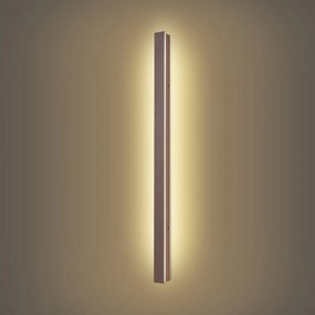 Brilagi-LED Vonkajšie nástenné svietidlo LINEAR LED/22W/230V 3000K IP65 100 cm hnedé CRI 90