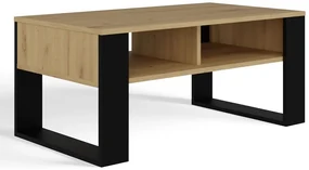 Konferenční stolek Lawa MODERN 2P dub artisan/černý