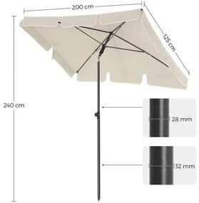 Záhradný slnečník GPU025M01