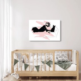 Obraz - Fashion lady (90x60 cm)