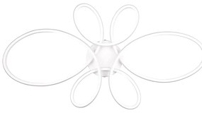 Biele LED stropné svietidlo 45.5x83 cm Fly – Trio