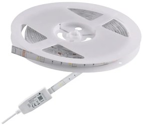 RGB LED Stmievateľný vonkajší pásik Wi-fi LED/6,5W/230V IP65 2 m Tuya