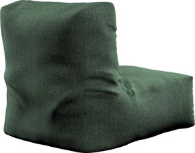 Sedací vak v tvare kresla - jednofarebný farba produktu zelená látka zapletaná