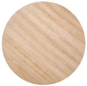 Konferenčný stolík TRAFICA 41x41 cm čierna/béžová