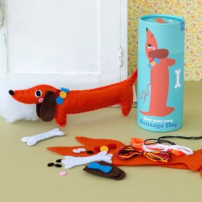 Kreatívna súprava Sew Your Own Sausage Dog – Rex London