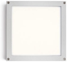 RENDL R10552 SCOTT LED vonkajšie svietidlo, stropné IP54 striebornosivá