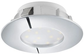 EGLO Zápustné bodové kúpeľňové LED svietidlo PINEDA, chrómované