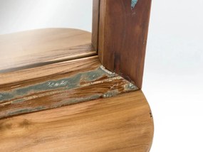 furniture-nabytek.cz - Masívna kúpeľňová sada Sumana z recyklovaného dreva, lakovaná, hnedá